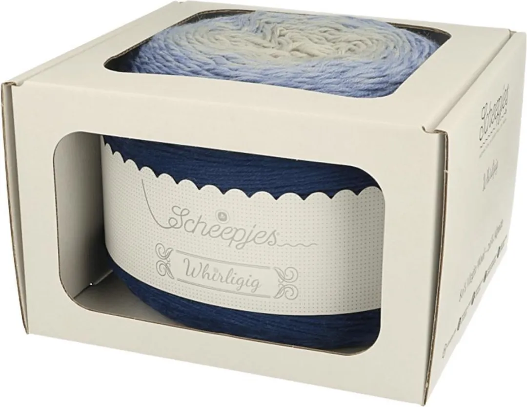 Scheepjes Whirligig 450g - 201 Grey to Lavender