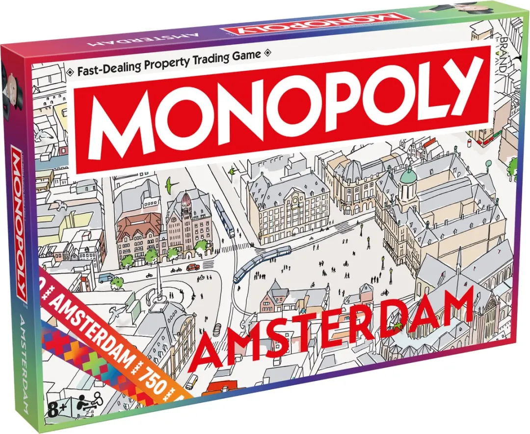 Identity Games Monopoly Amsterdam 75 Jaar Limited Edition