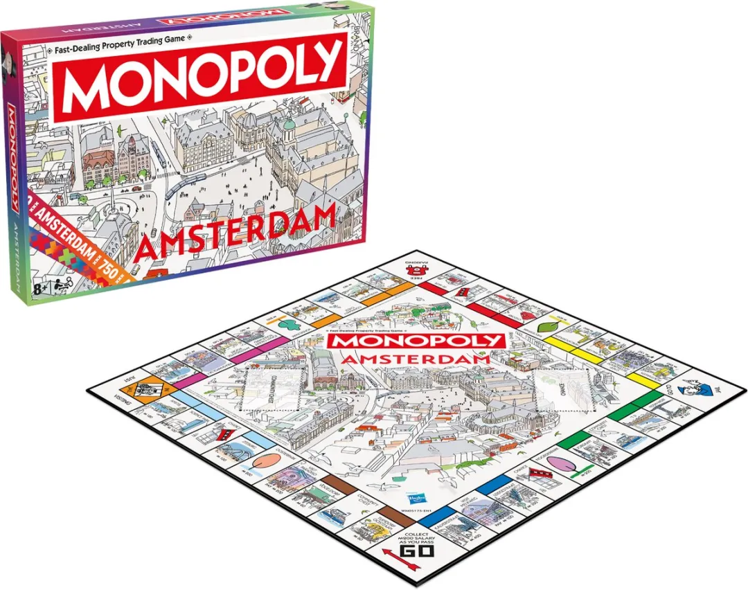 Identity Games Monopoly Amsterdam 75 Jaar Limited Edition