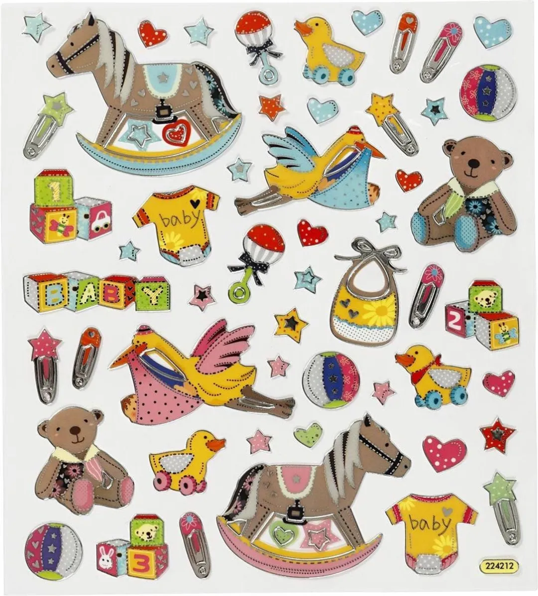 Creativ Company Baby Geboorte Stickers