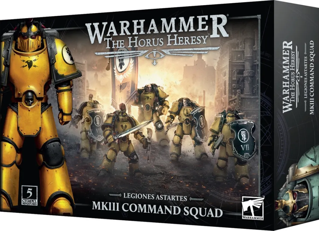 Games Workshop Horus Heresy MKIII Command Squad