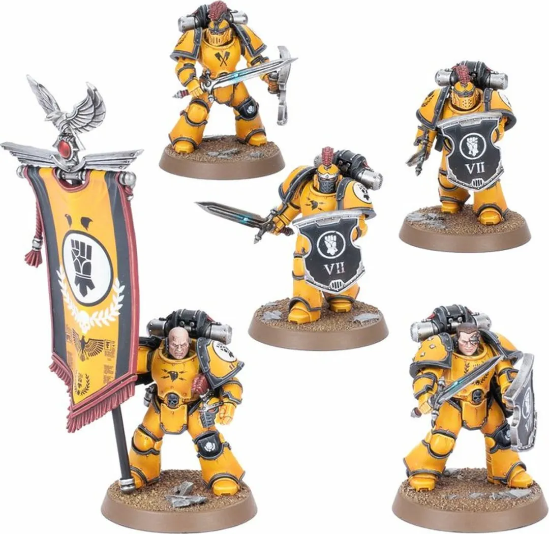 Games Workshop Horus Heresy MKIII Command Squad - 172 Onderdelen