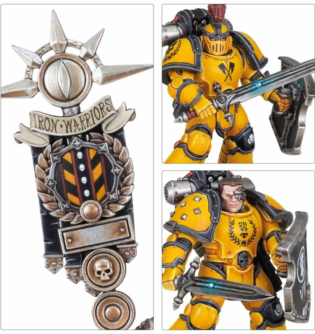 Games Workshop Horus Heresy MKIII Command Squad - 172 Onderdelen