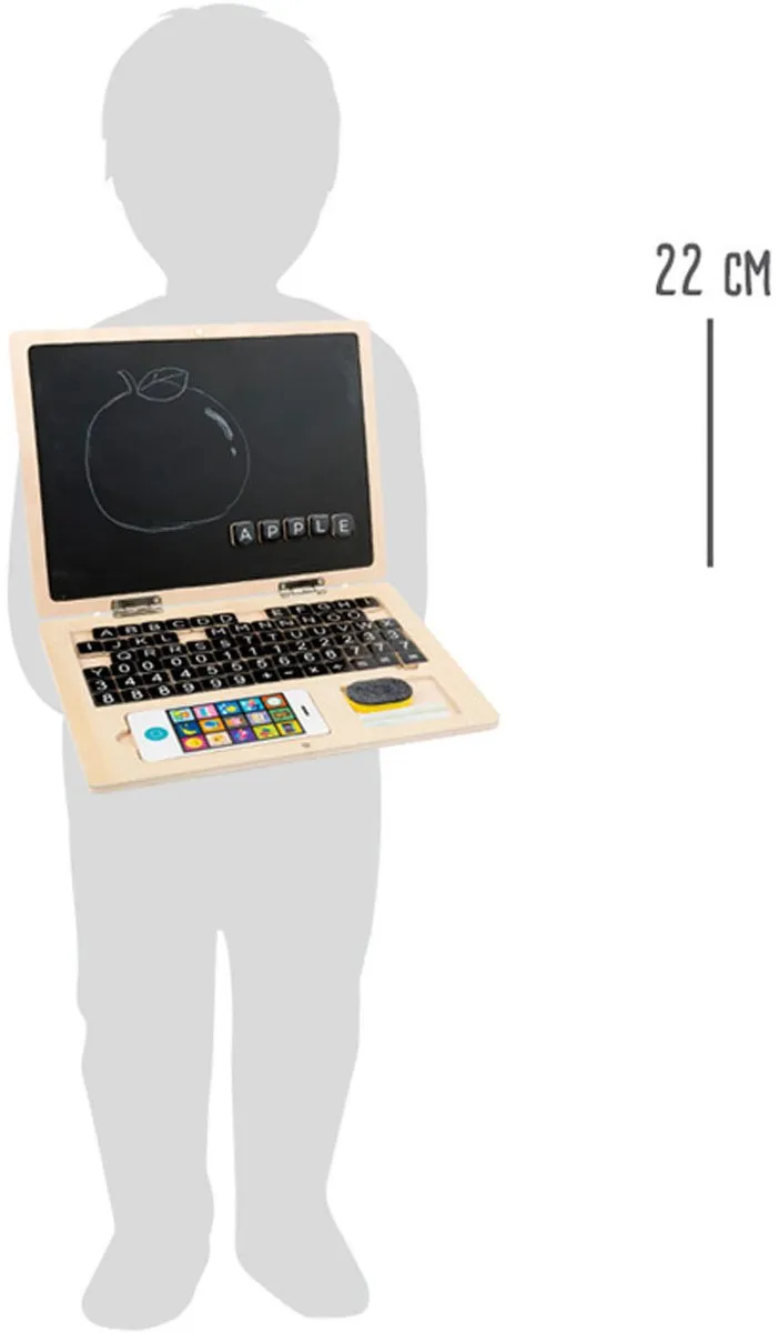 Small Foot Houten Laptop met Magneetbord 11193