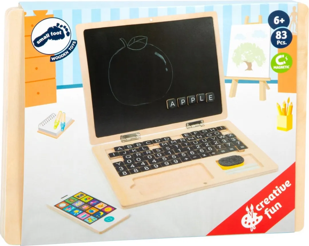 Small Foot Houten Laptop met Magneetbord 11193