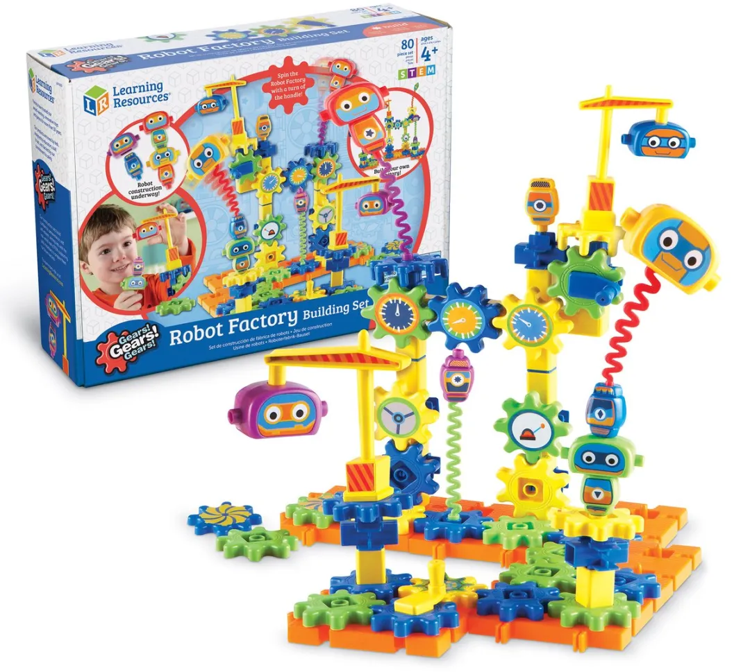 Learning Resources Gears! Robot Factory Bouwspeelgoed