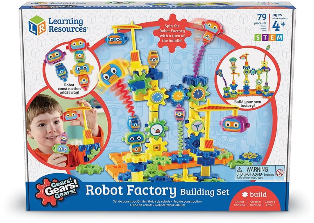 Learning Resources Gears! Robot Factory Bouwspeelgoed - Multicolor