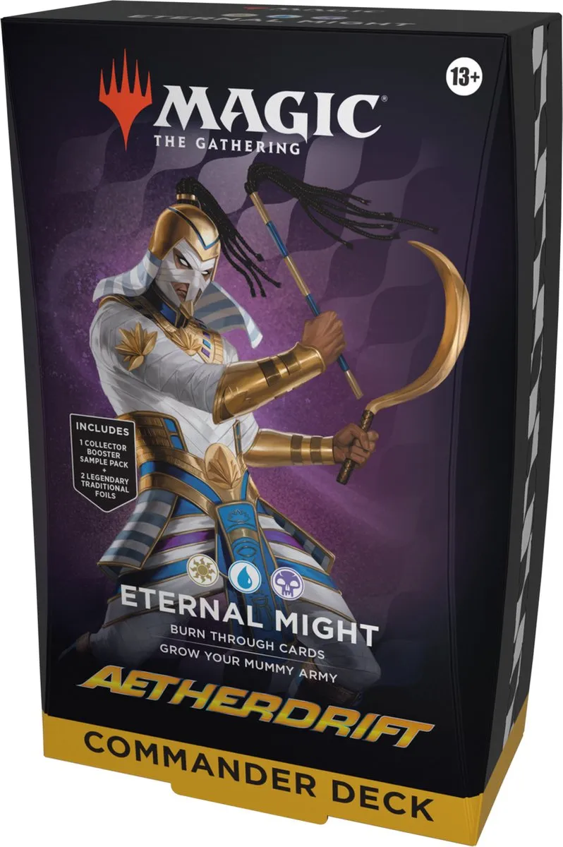 Magic The Gathering Aetherdrift Commander-deck Eternal Might