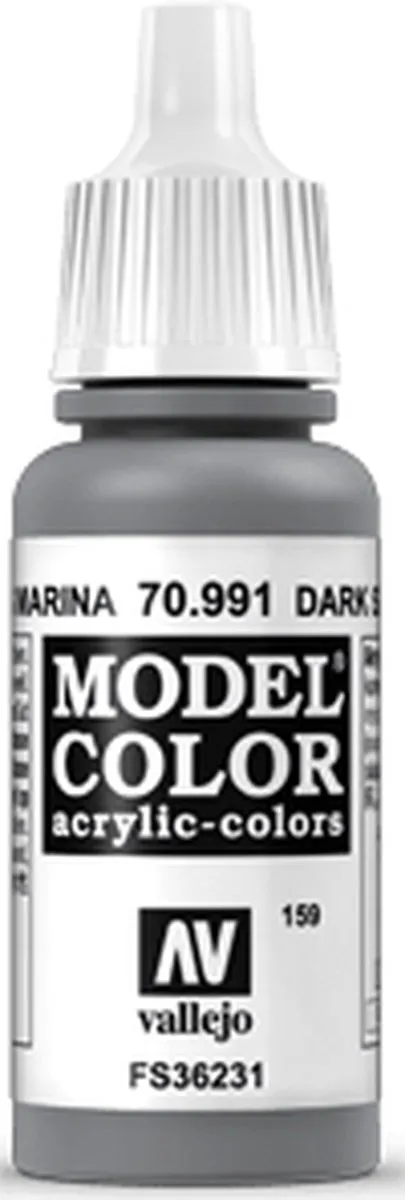 Vallejo Model Color Dark Sea Grey Acrylverf 17ml