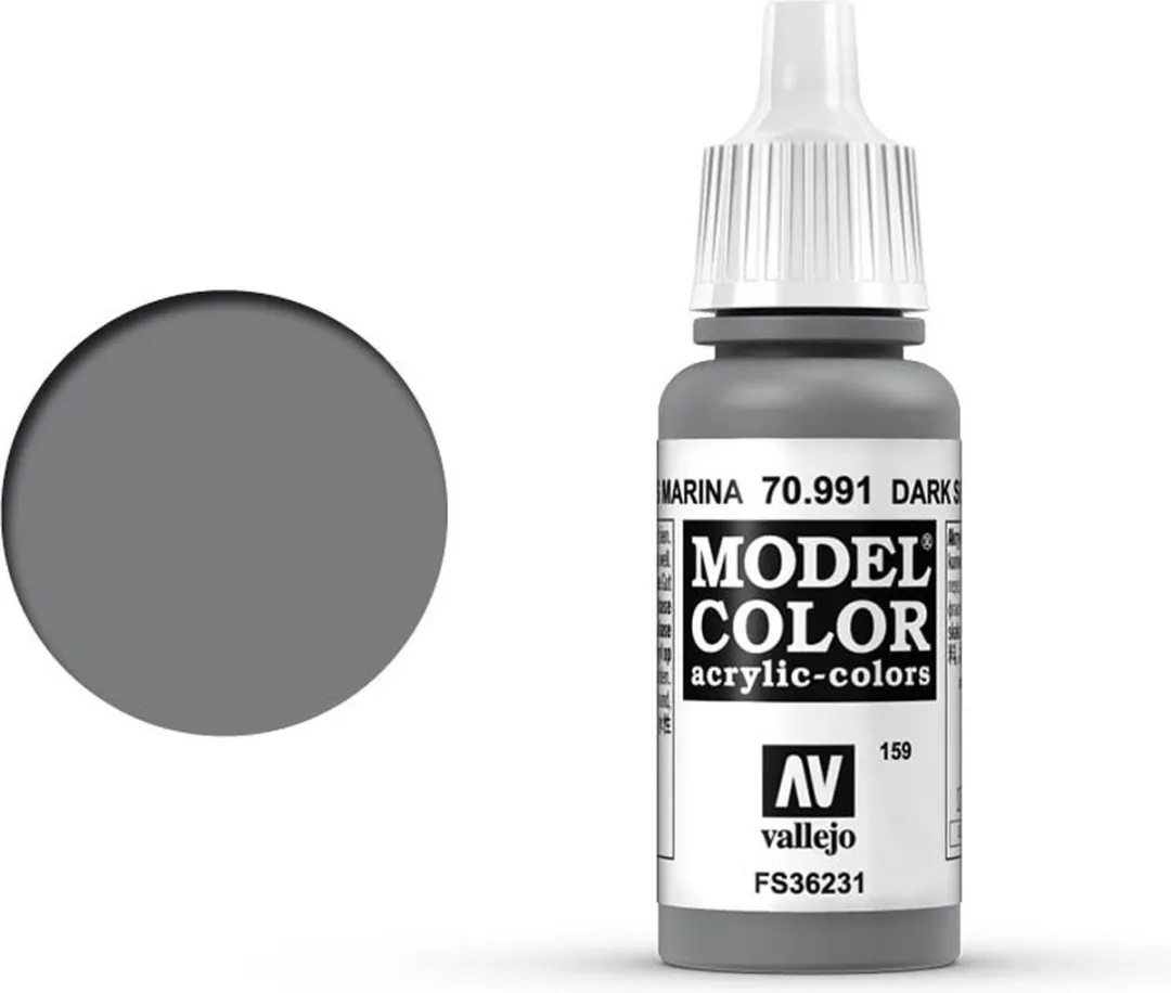 Vallejo Model Color Dark Sea Grey Acrylverf 17ml