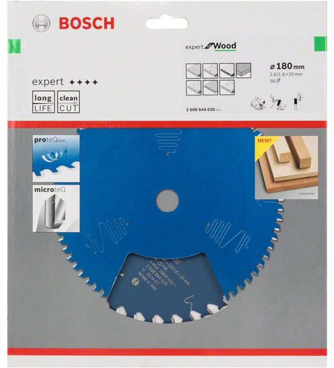 Bosch Expert for Wood Cirkelzaagblad 180mm
