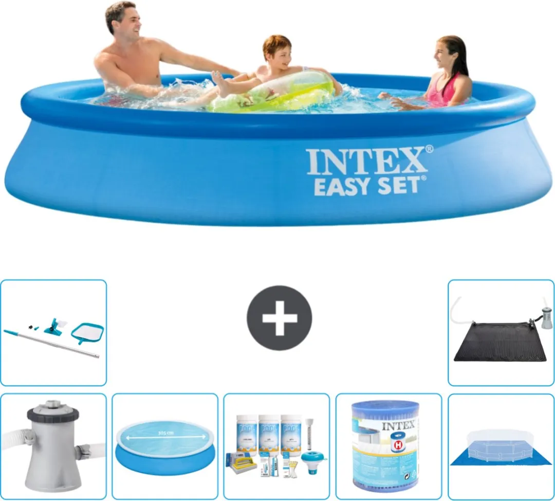 Intex Easy Set Zwembad 305cm x 61cm - Blauw - 3077L