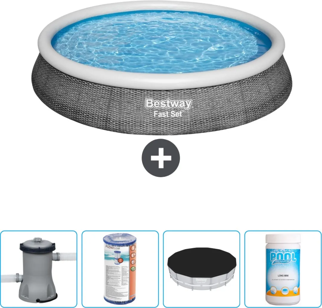 Bestway Fast Set Rond Zwembad 396x84cm