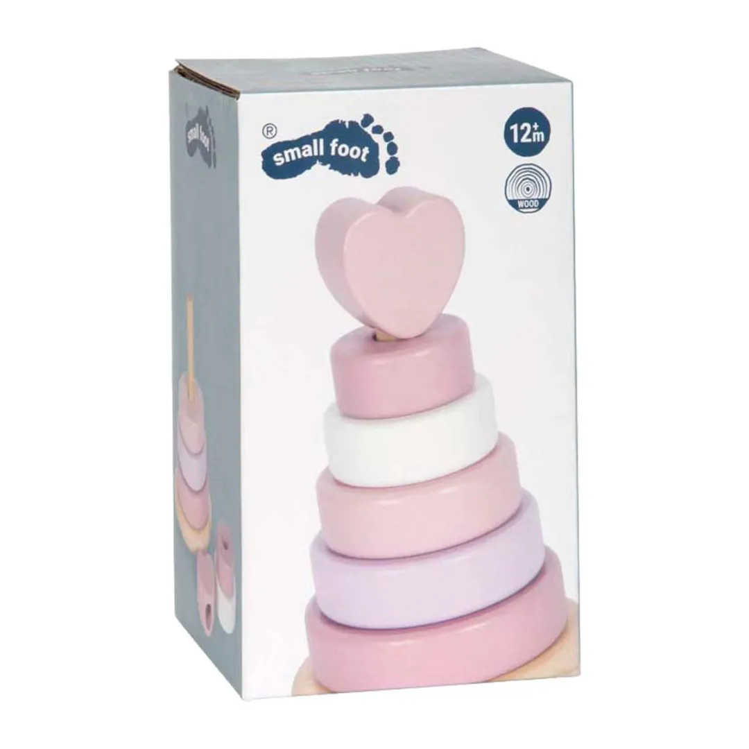 Small Foot Houten Stapeltoren Roze