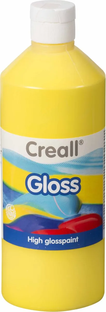 Creall Acrylverf Geel Glans - 500ml