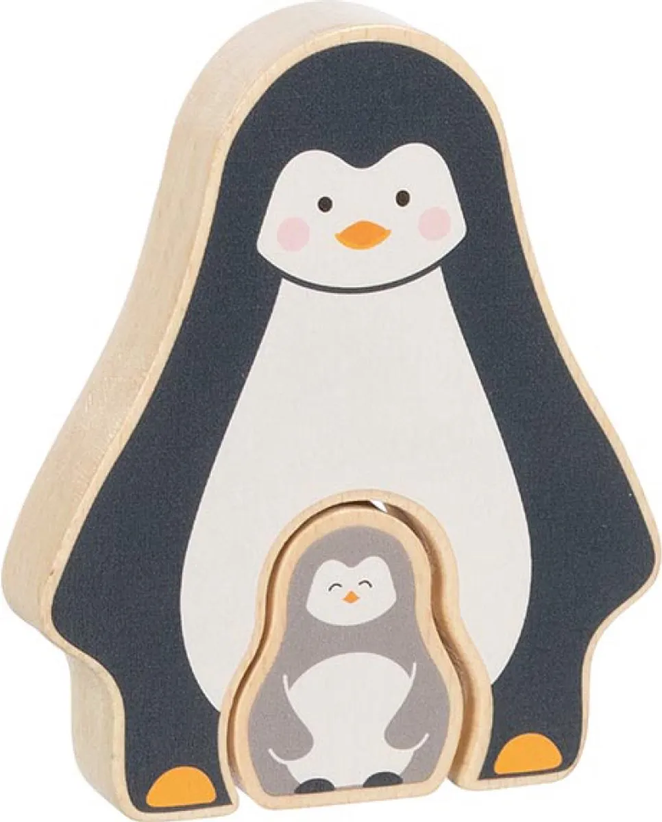 Goki Penguin Puzzle 2 Stuks - Multi