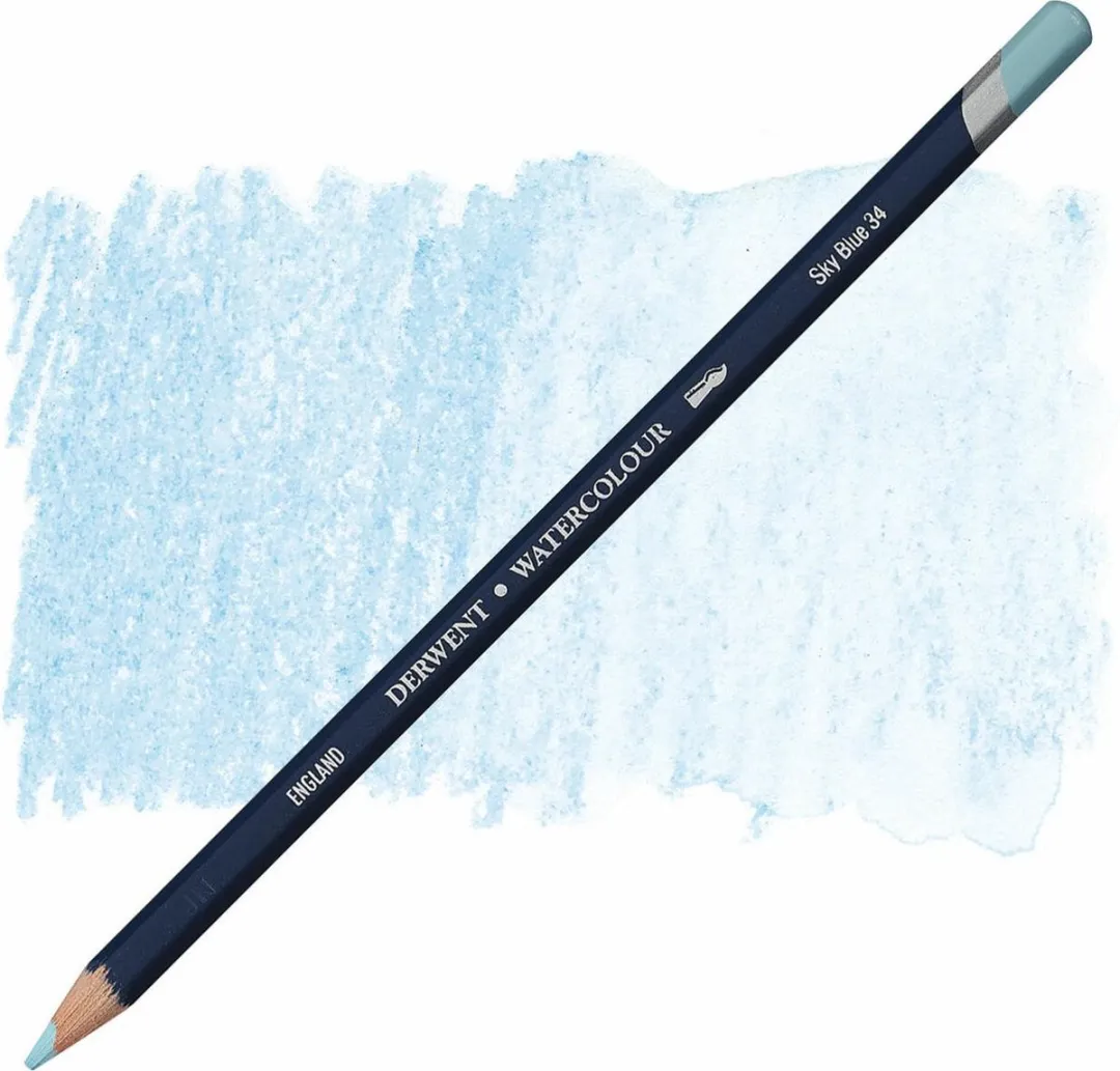 Derwent Watercolour Potlood Sky Blue 34