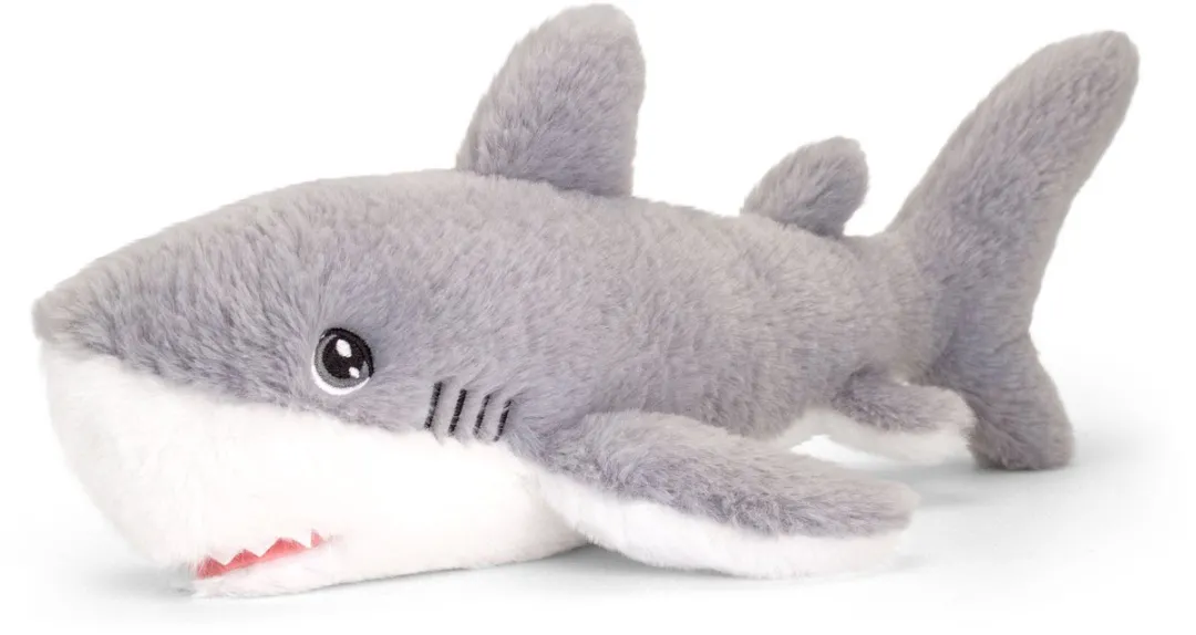 Keel Toys Haai Knuffel - 25cm - Grijs