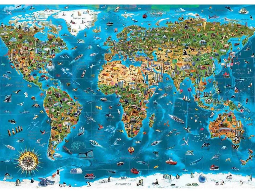 Educa Het Mooiste van de Wereld Puzzel 12.000 Stuks - EDU-19057 - afbeelding 6 van 6