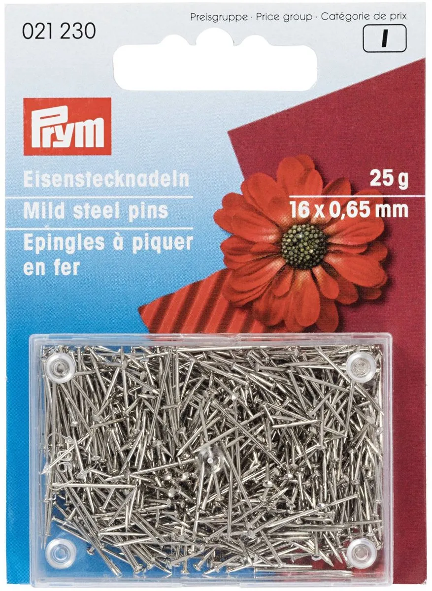 Prym Spelden IJzer 0,65x16mm - Zilverkleurig - 25g