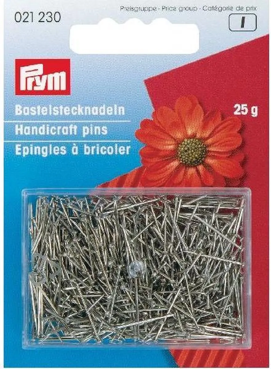 Prym Spelden IJzer 0,65x16mm - Zilverkleurig - 25g