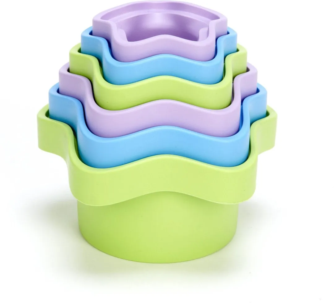 Green Toys Stapelaar Bekers Sterretjes STCA-8586