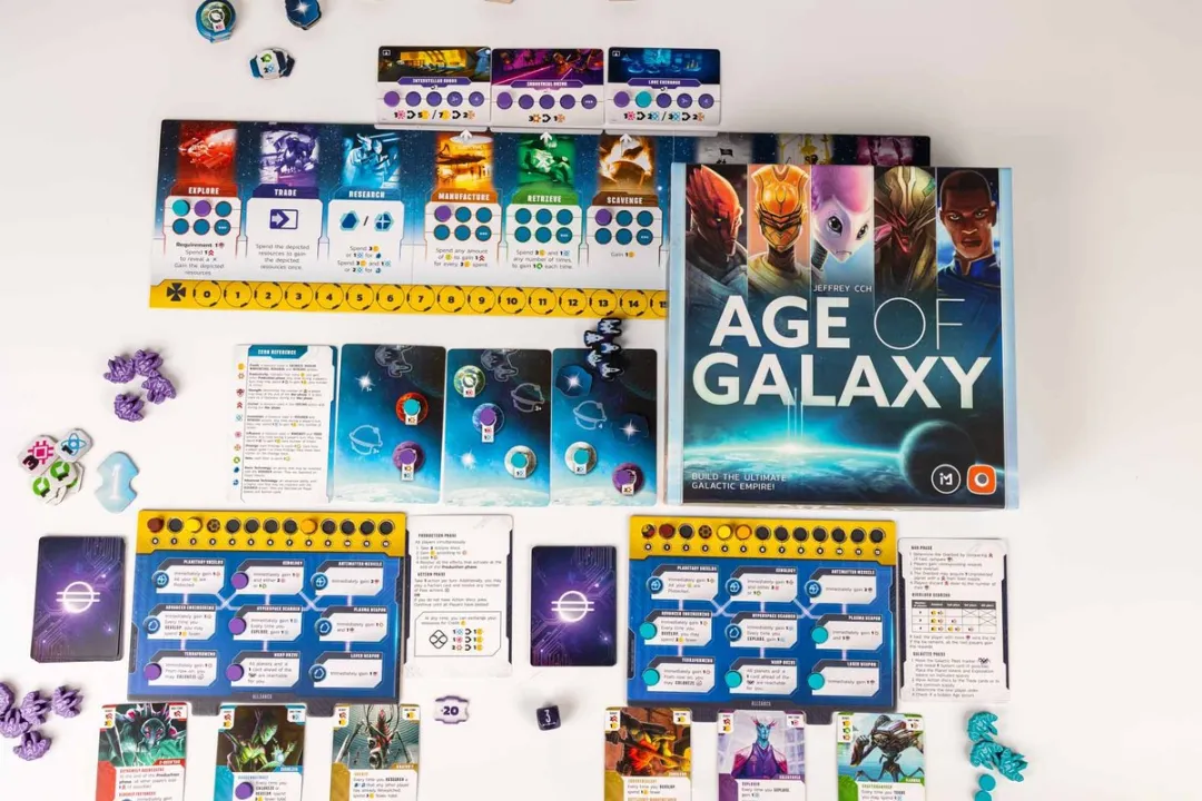 Portal Games Age of Galaxy Kaartspel - 1-4 Spelers