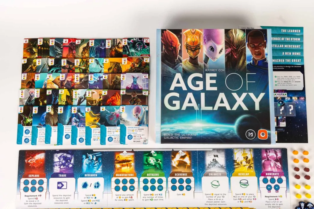 Portal Games Age of Galaxy Kaartspel - 1-4 Spelers