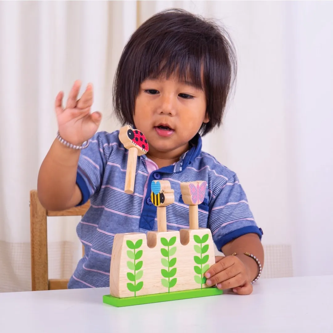 BIGJIGS Pop Up Spel BJ057 - Tuin