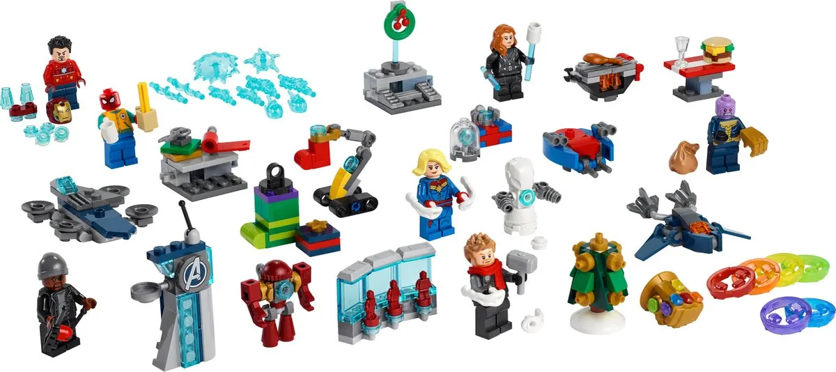 LEGO Marvel Avengers Adventkalender 2021 76196 - 298 Stukken