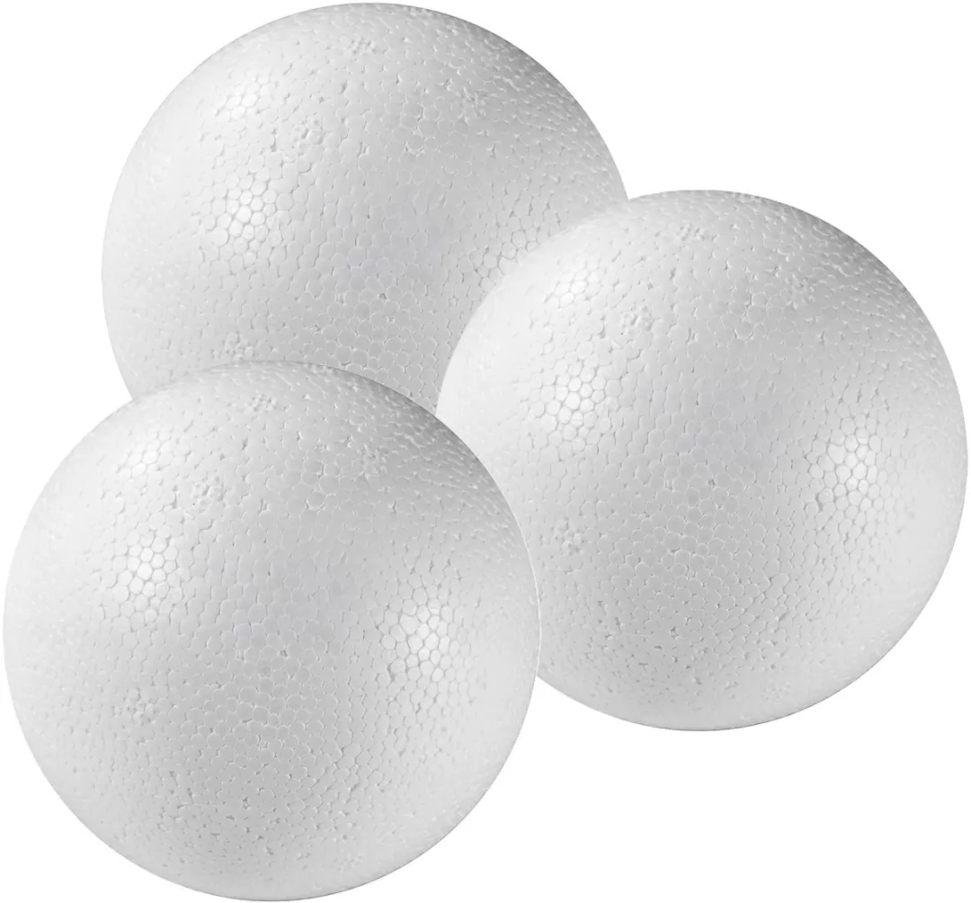Rayher Piepschuim Bollen Wit D8cm