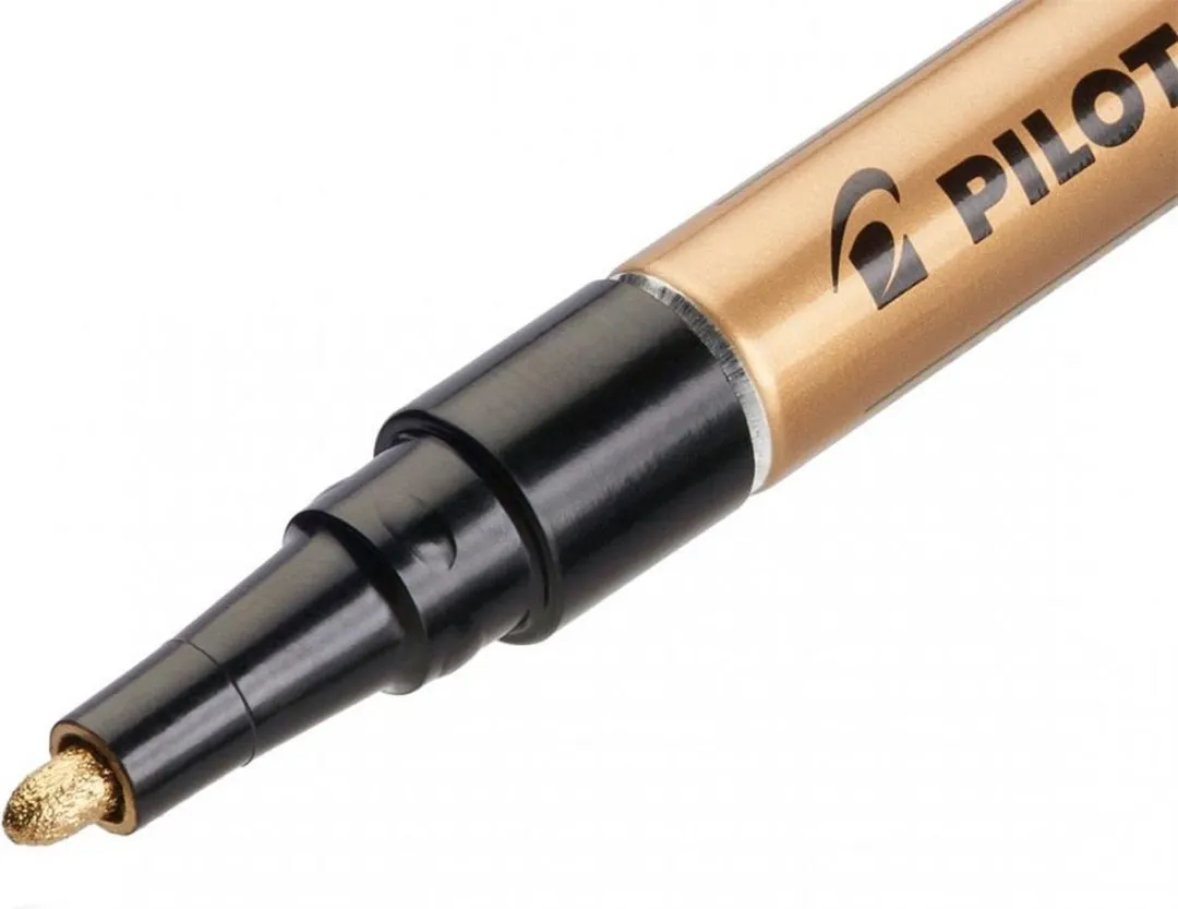 Pilot Super Color Gouden Marker - Fine Tip