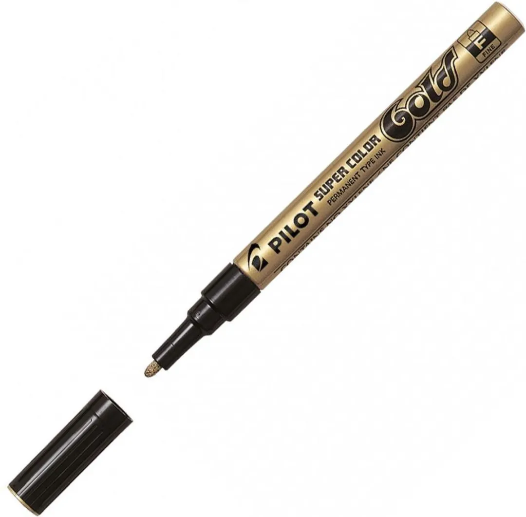 Pilot Super Color Gouden Marker