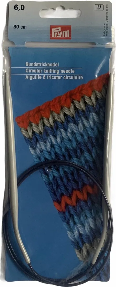 Prym Rondbreinaald Aluminium 80cm 6,00mm