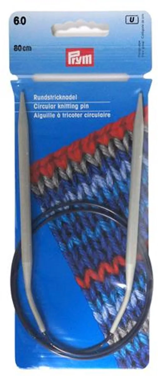 Prym Rondbreinaald Aluminium 80cm 6,00mm