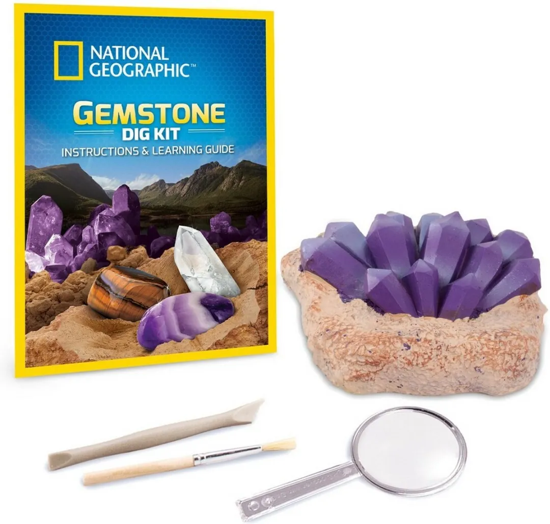 Bandai National Geographic Edelstenen Opgravingsset