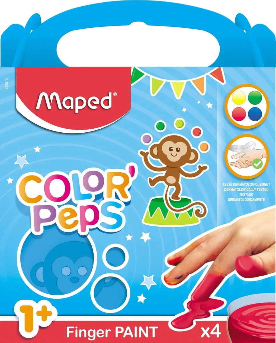 Maped Color'Peps Vingerverf Early Age