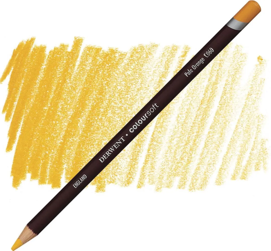 Derwent Coloursoft Potlood Pale Orange C060