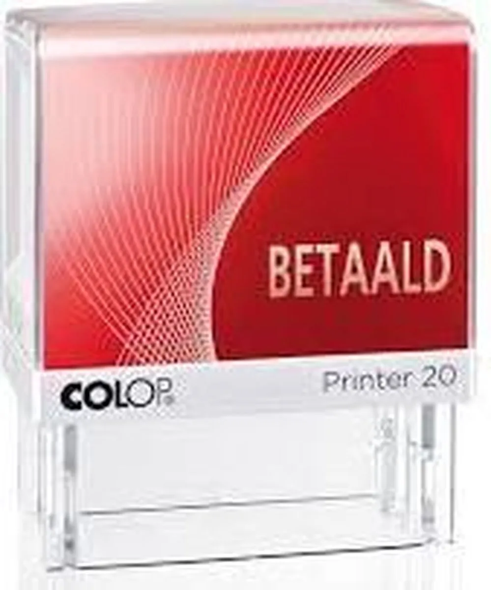 Colop Formulestempel Betaald - Rood