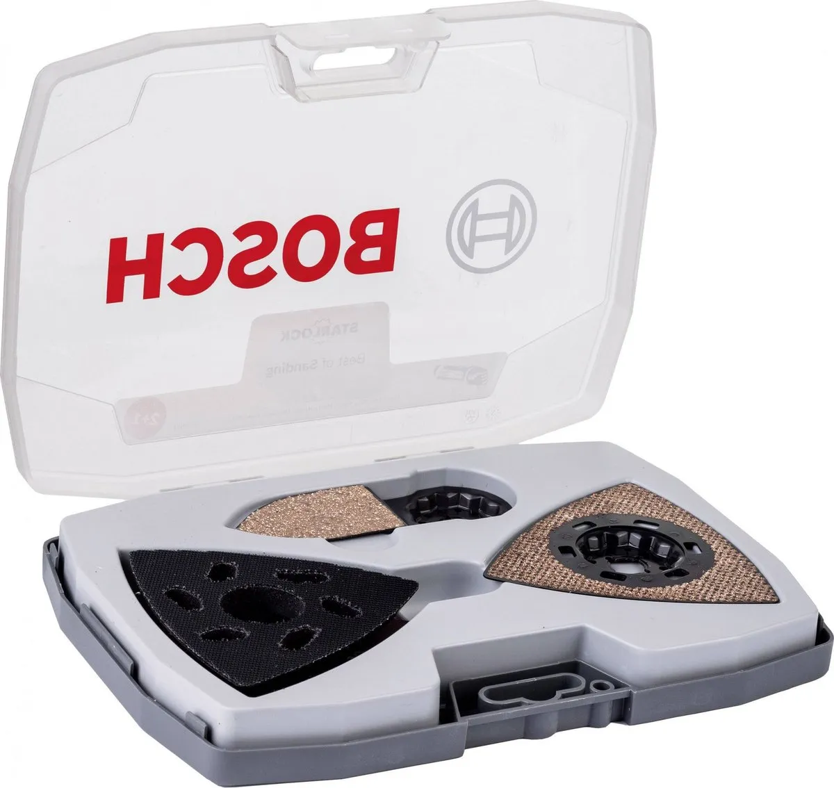 Bosch Starlock Multitool Schuurset 6-delig - Metaal/Hout