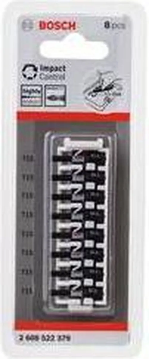 Bosch Impact Insert Bit 25mm T15 - 8 Stuks - afbeelding 6 van 6