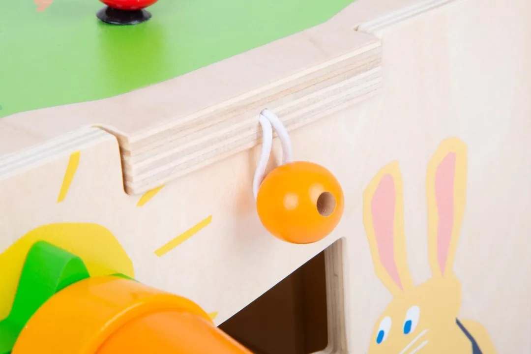 Small Foot Houten Activiteitenkubus Konijn 11732 - Motoriekspiraal