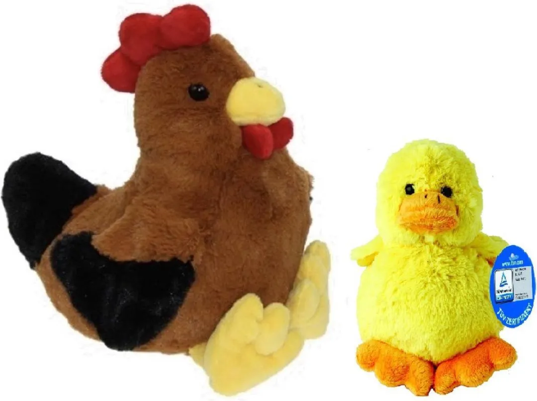 Decoris Pluche Kip & Kuiken Knuffels