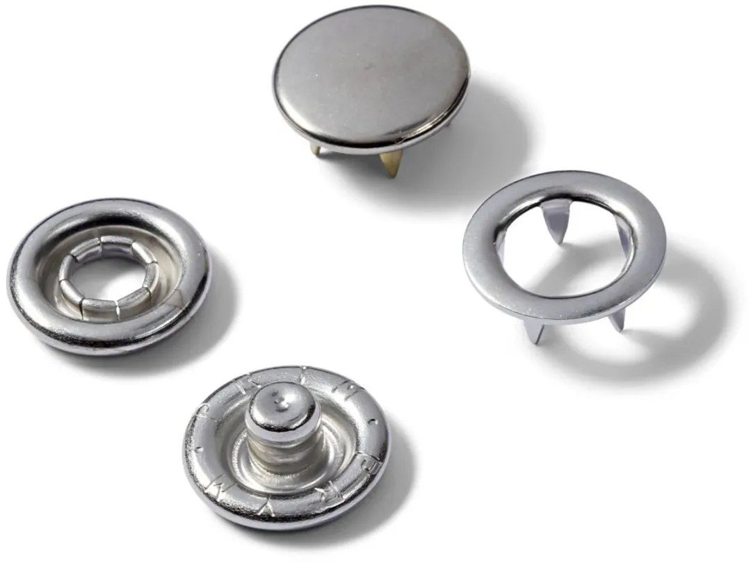 Prym Navullingen Naaivrij Drukknoop 10mm - 20 Stuks - Zilver