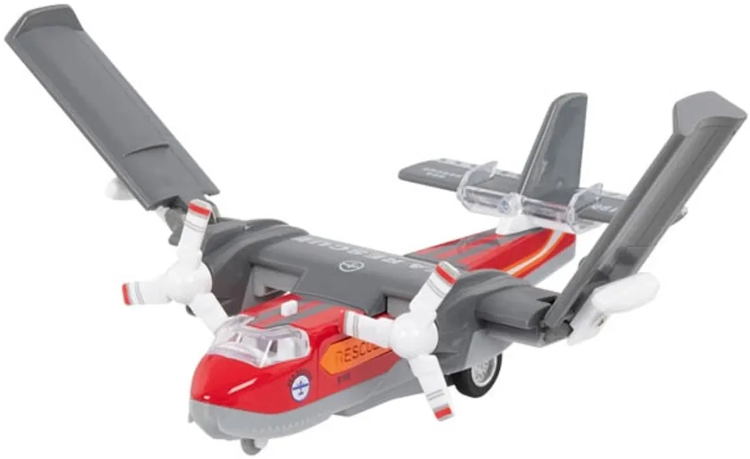 Goki GK12336 Die-Cast Vliegtuig - Multicolor