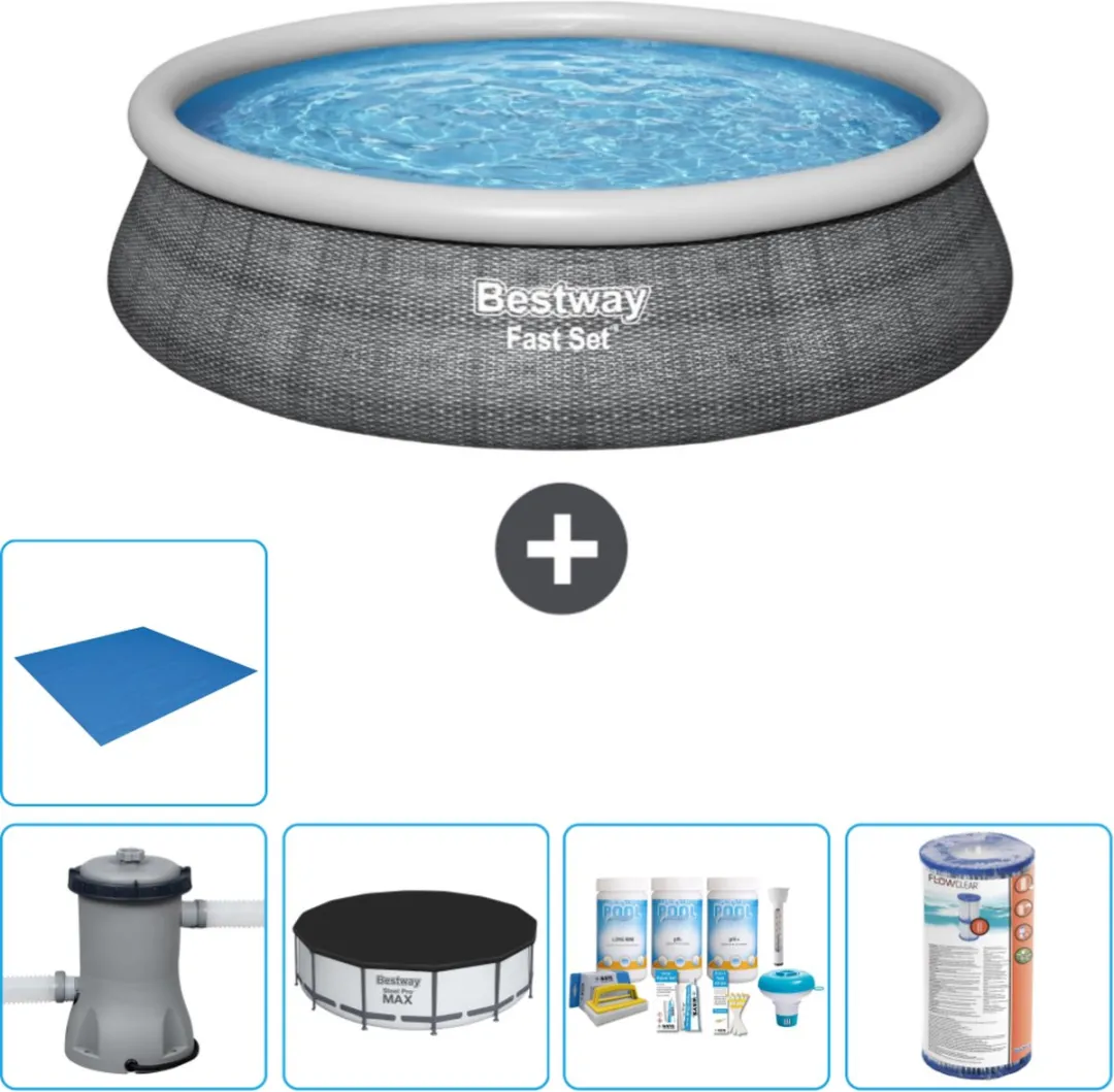 Bestway Fast Set Rond Zwembad 457cm