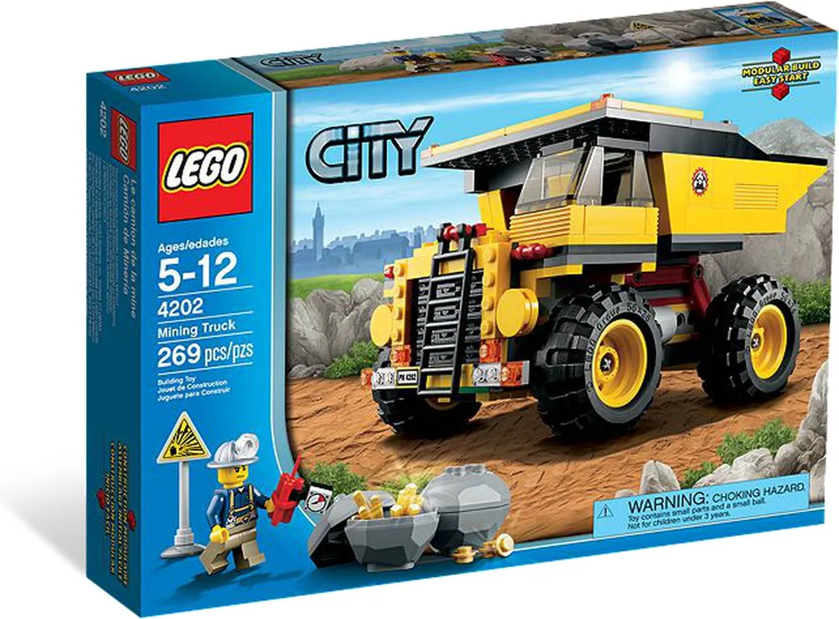 LEGO City Mijnbouwtruck 4202