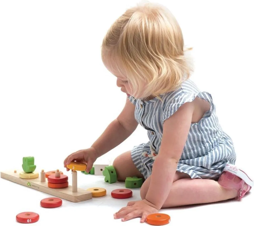 Tender Toys Wortels Tellen Junior - 16-delig Multicolor