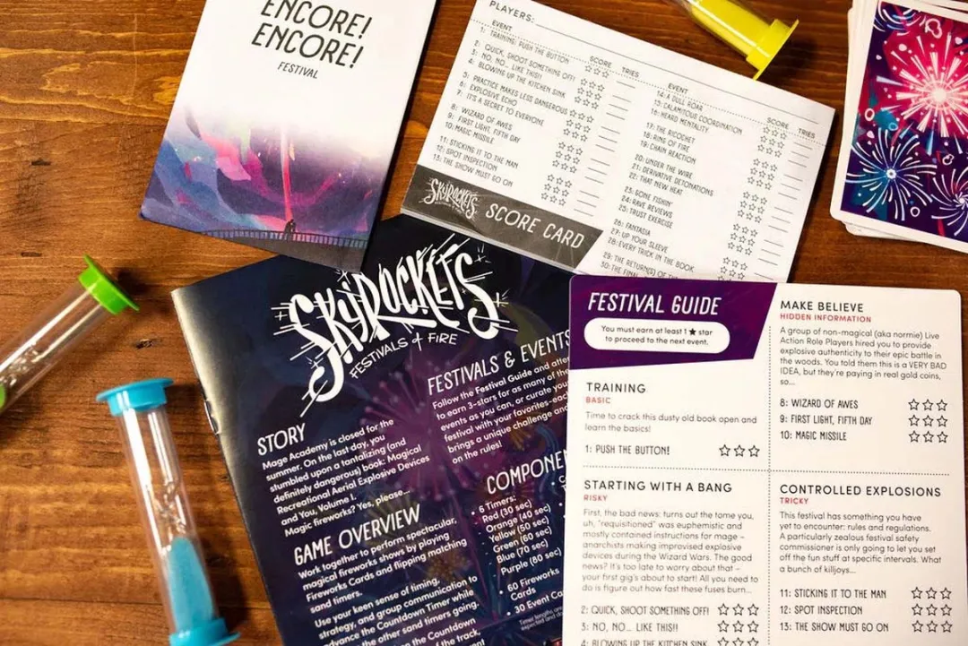 Floodgate Games Skyrockets Festivals of Fire Kaartspel - 2-5 Spelers