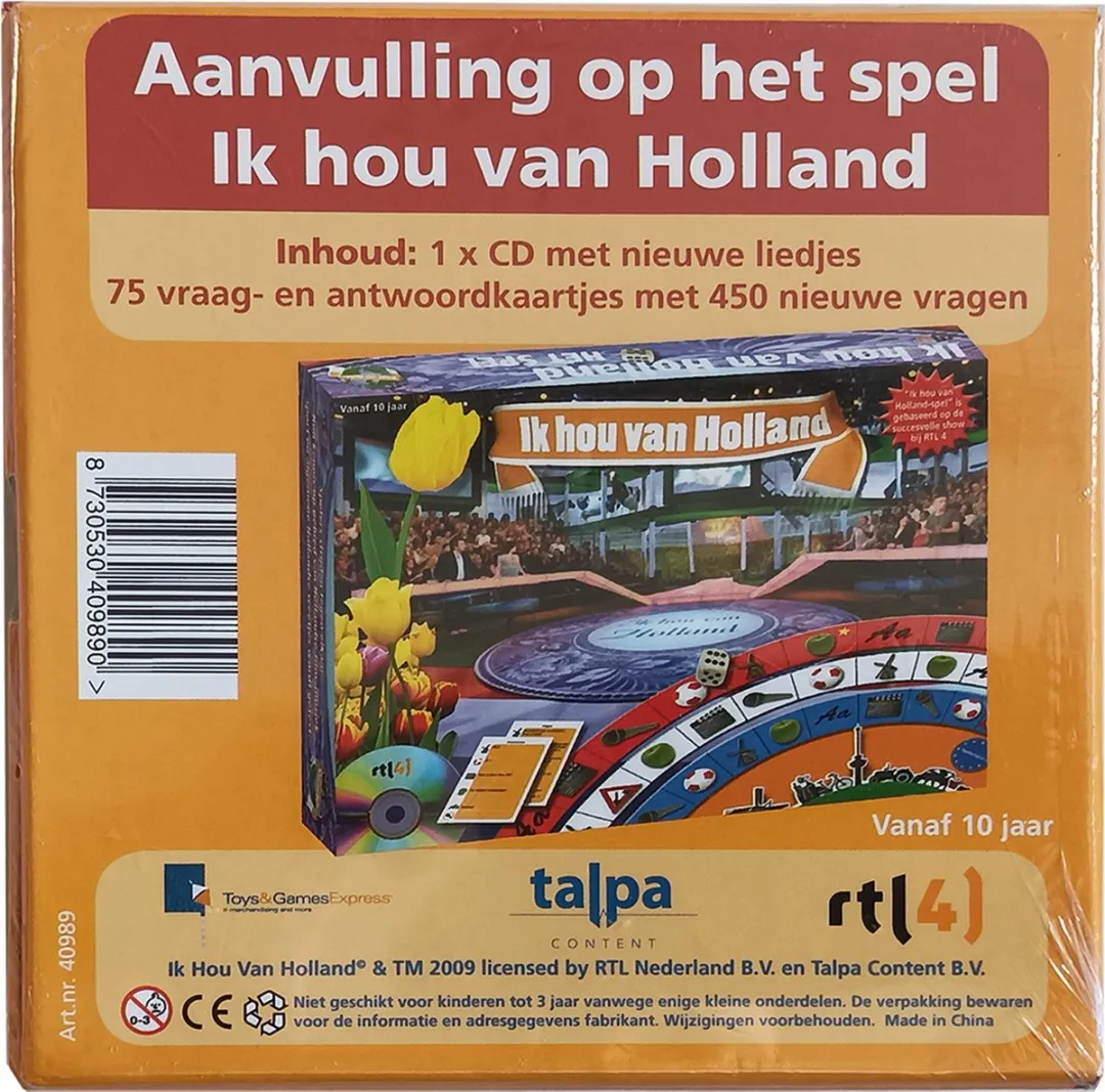 Clown Games Ik hou van Holland Uitbreidingsset 40989